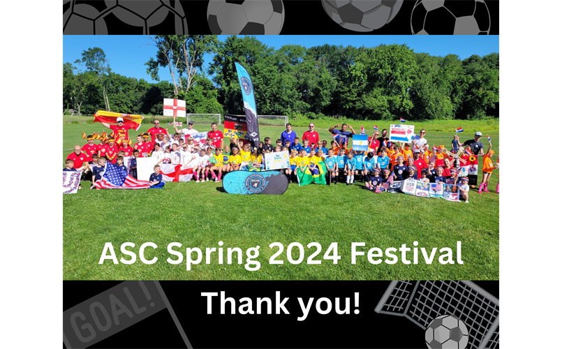 Thank you Sponsors of the Spring 2024 U8 Rec Festival!